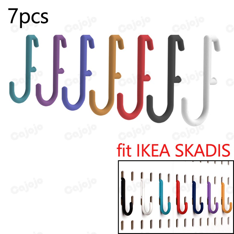 Cajojo B Hook IKEA SKADIS PEGBOARD ACCESSORIES อุปกรณ์ยึดแผ่น PEGBARD ของ SKADIS