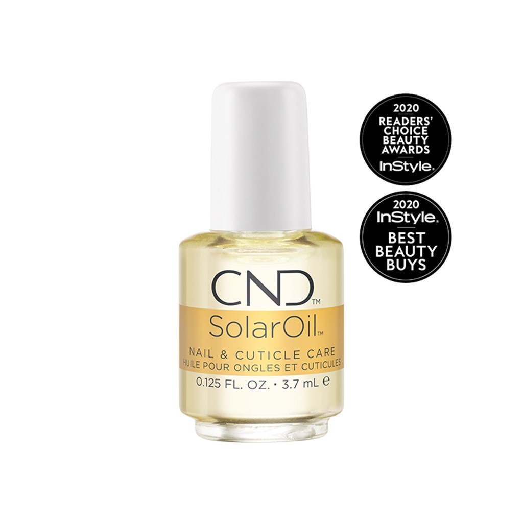 น้ำมันบำรุงเล็บ และหนังขอบเล็บ CND Solar oil  น้ำมันบำรุงเล็บ ครอบจักรวาล 3.7ml.