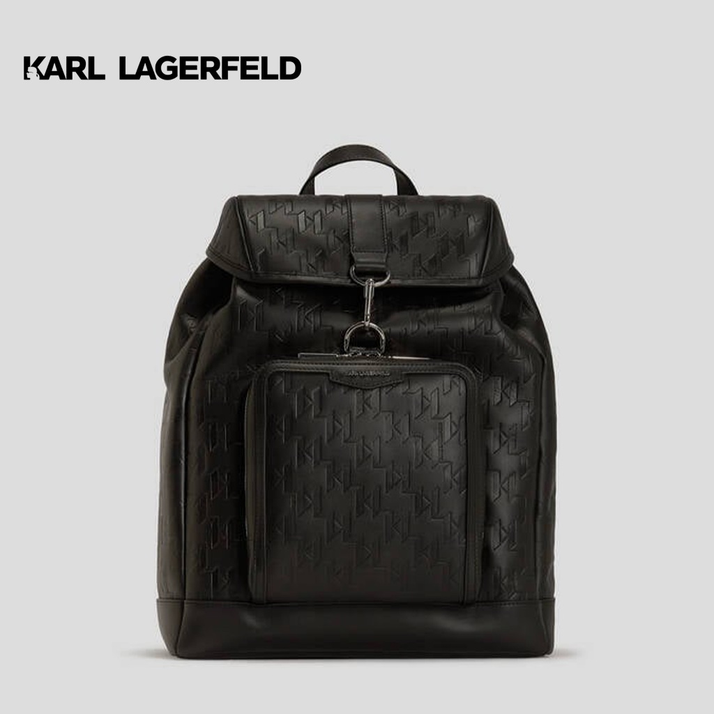 karl lagerfeld K/LOOM LEATHER BACKPACK กระเป๋าเป้