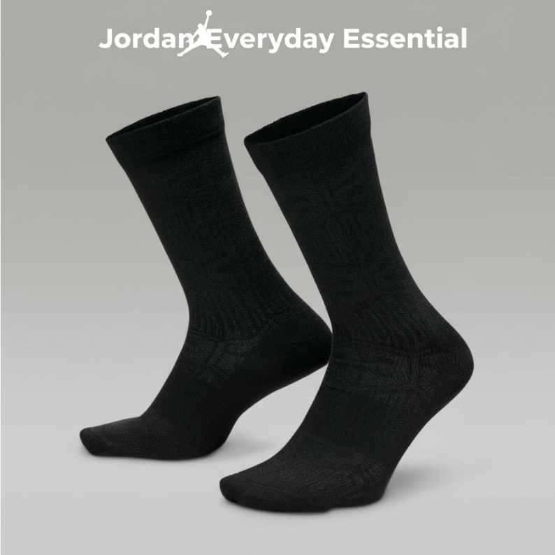 ถุงเท้าข้อยาว Jordan Everyday Essential (1 คู่) ของแท้ NIKE Thailand รหัส HJ2412 010
