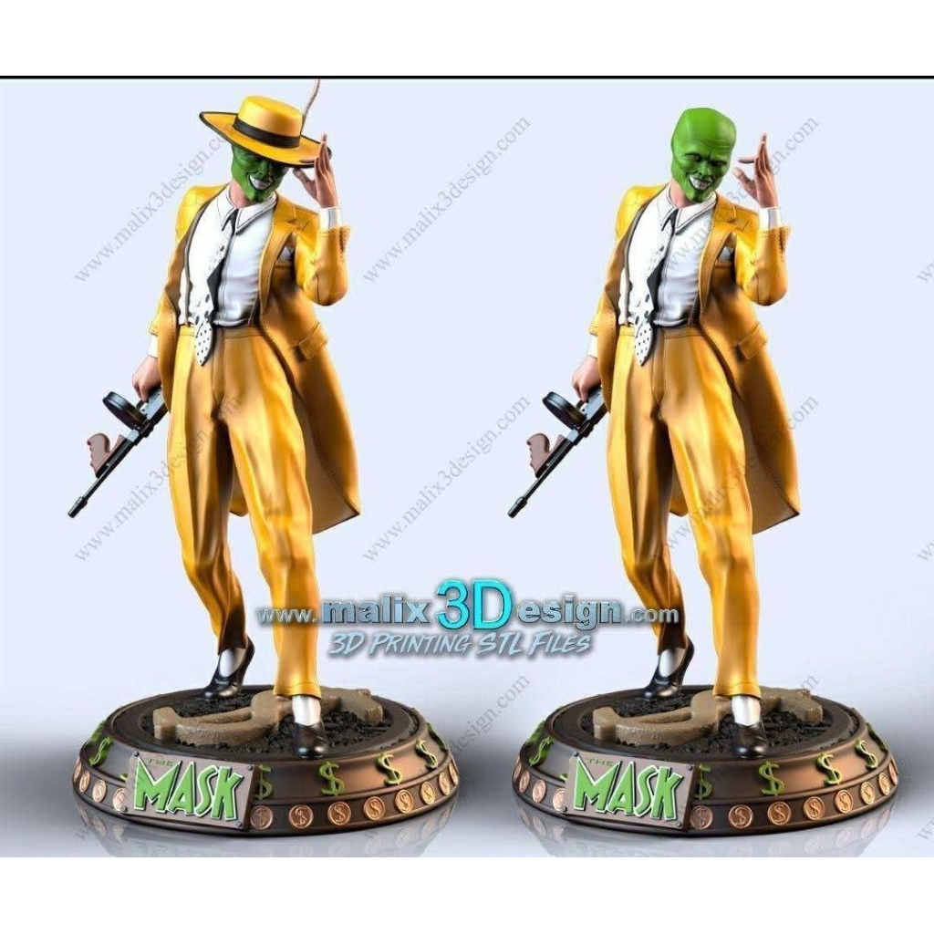 the mask หน้ากากเทวดา 3d print วัสดุเรซิ่น