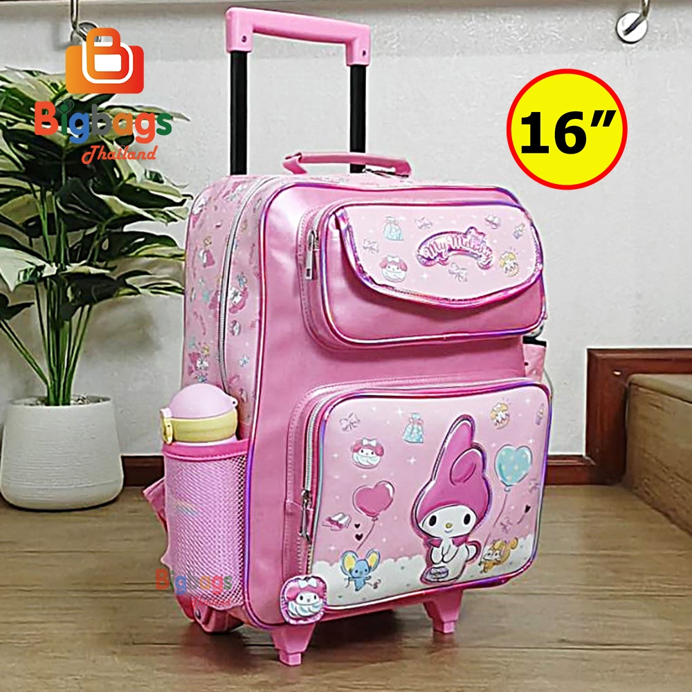มายเมโลดี้ Mymelody กระเป๋านักเรียน กระเป๋าเป้เด็ก กระเป๋าล้อลาก คิดตี้ Labubu ลาบูบู 16 นิ้ว 14 นิ้ว 12 นิ้ว กล่องดินสอ รูปที่ 3