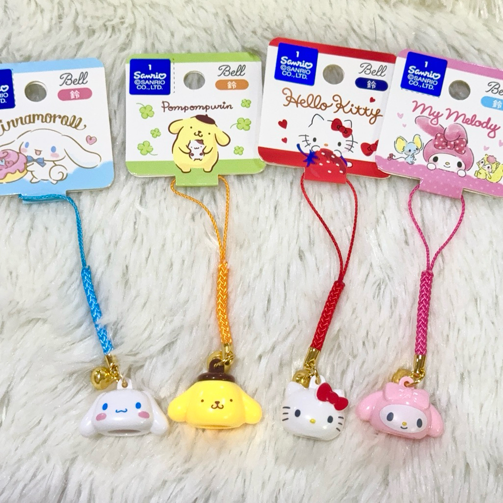 พร้อมส่ง พวงกุญเเจกระดิ่งซานริโอ้ Hello kitty Bell ลิขสิทธิ์เเท้จากช้อปญี่ปุ่น 🇯🇵