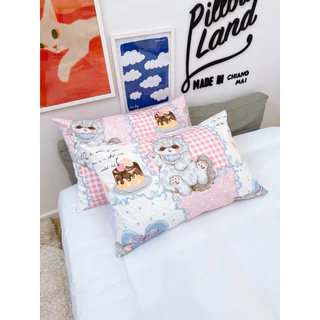 ปลอกหมอนลายใหม่ ❤️[[สินค้าพร้อมส่งจากไทย]] ขนาดมาตรฐาน 20x30นิ้ว ผ้านุ่ม ระบายอาการได้ดี ไม่อับชื้น