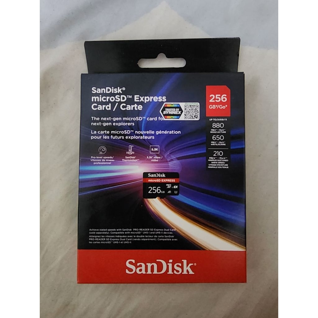 ขาย SanDisk microSD Express Card 256GB [ ใช้ใส่ Nintendo swaitch 2 ] Speed Read Up to 880 Mb/s , Wri