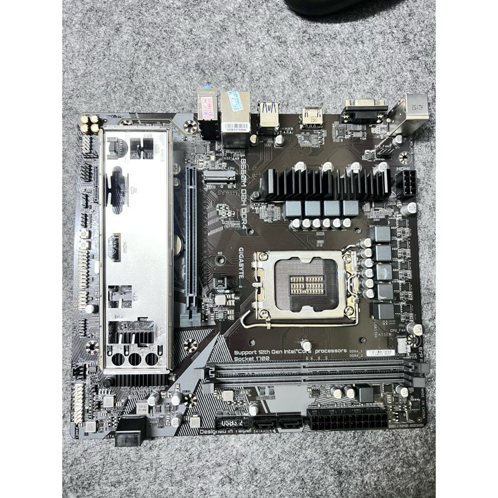 MAINBOARD (เมนบอร์ด) 1700 GIGABYTE B660M DS3H DDR4 Support Gen 12 - Gen 14