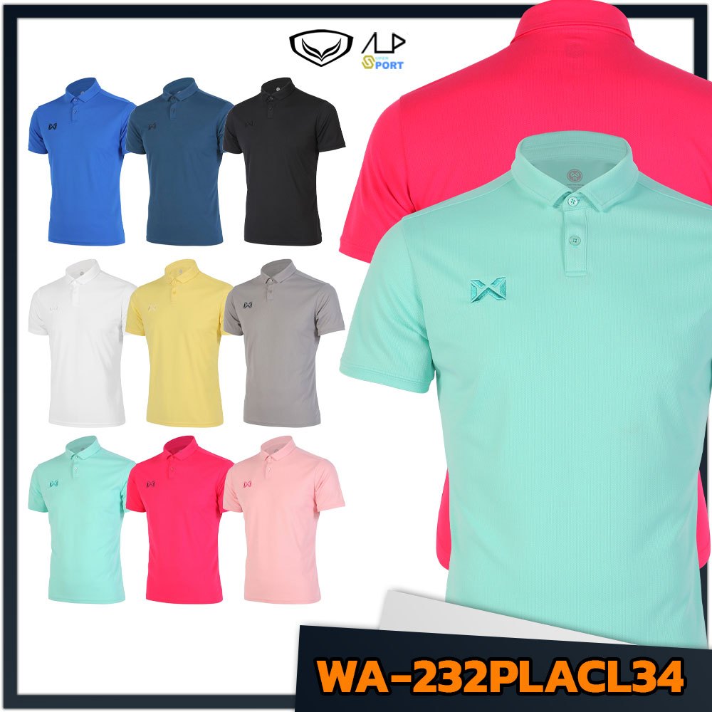 💥ลดโหดเหลือ156บาท💥 เสื้อโปโล warrix วาริกซ์ วอริกซ์ รุ่น WA-232PLACL34 PIN POLO เสื้อวอริกซ์ แท้100%