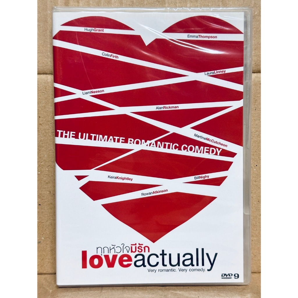 DVD : Love Actually (2003) ทุกหัวใจมีรัก " Keira Knightley, Hugh Grant, Liam Neeson " Uncut Version