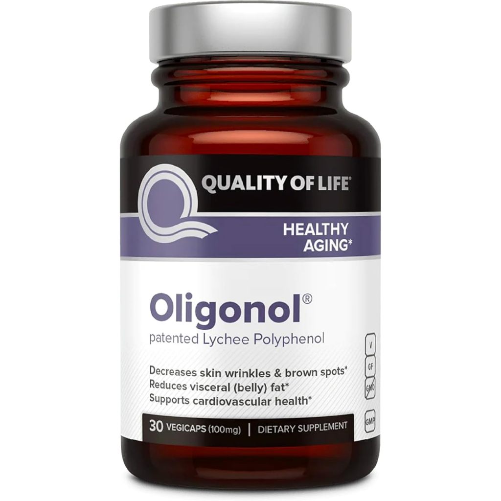 Quality of Life Oligonol®  30 Capsule ช่วยให้ร่างกายมีพลังงาน ลดความเหนื่อยล้า