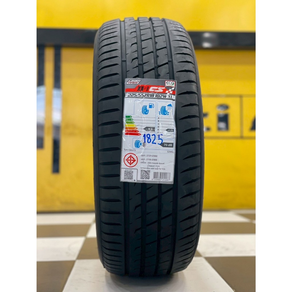 ยาง Lenso D1CS ขนาด 225/55R18 ยางใหม่ปี2024