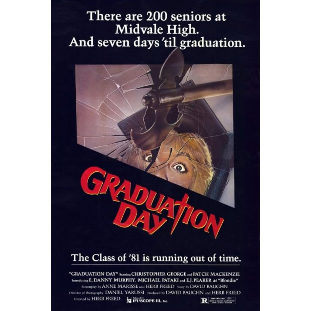 Blu-ray+DVD ปก+สกรีนแผ่น Graduation Day (1981) ช็อคสุดโลก
