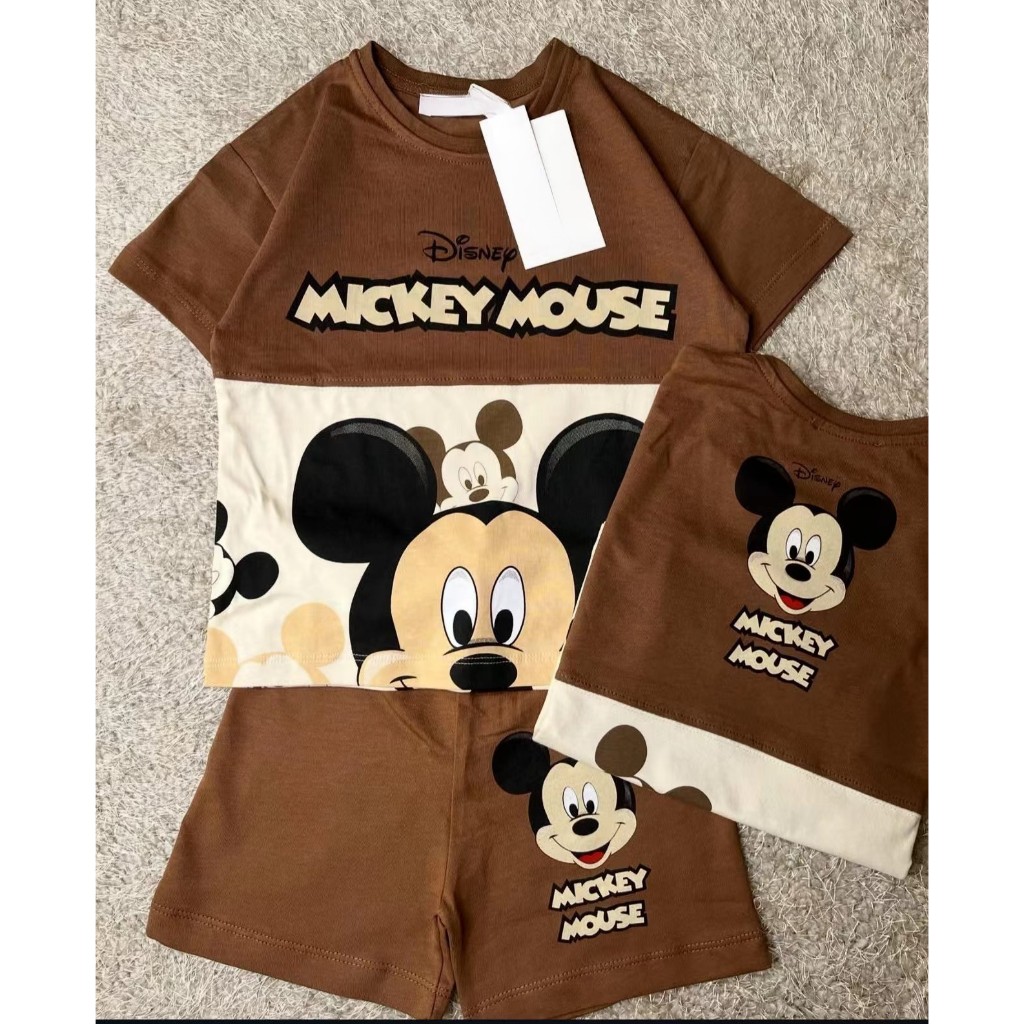 พร้อมส่ง 6673 ห22-ห25  ชุดน้อนมิกกี้