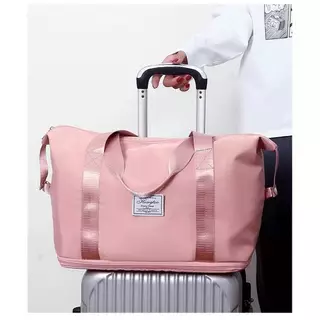C.330【พร้อมส่ง】กระเป๋าเดินทาง กระเป๋ากีฬา กันน้ำ ผ้าออกซ์ฟอร์ด เนส เรียบง่าย แมทช์ง่าย แฟชั่น ฮอตฮิต