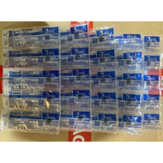 Nipro syringe 3 ml ไซริ้งค์ 3 ซีซี ไซริ้งค์ป้อนยา ไซริ้งค์ป้อนอาหาร นิโปร