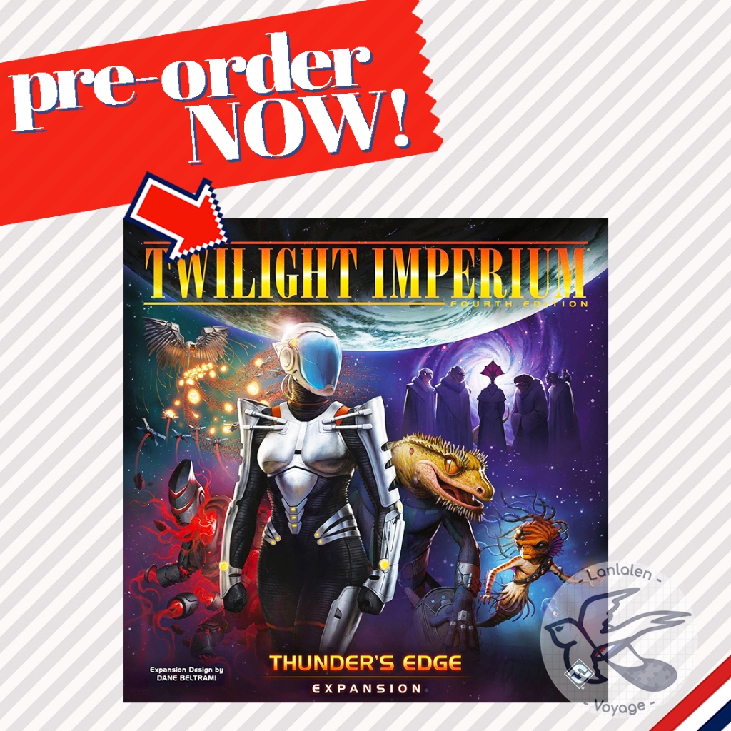 [Pre-Order] Twilight Imperium 4th Edition Thunder's Edge Exp [Boardgame]