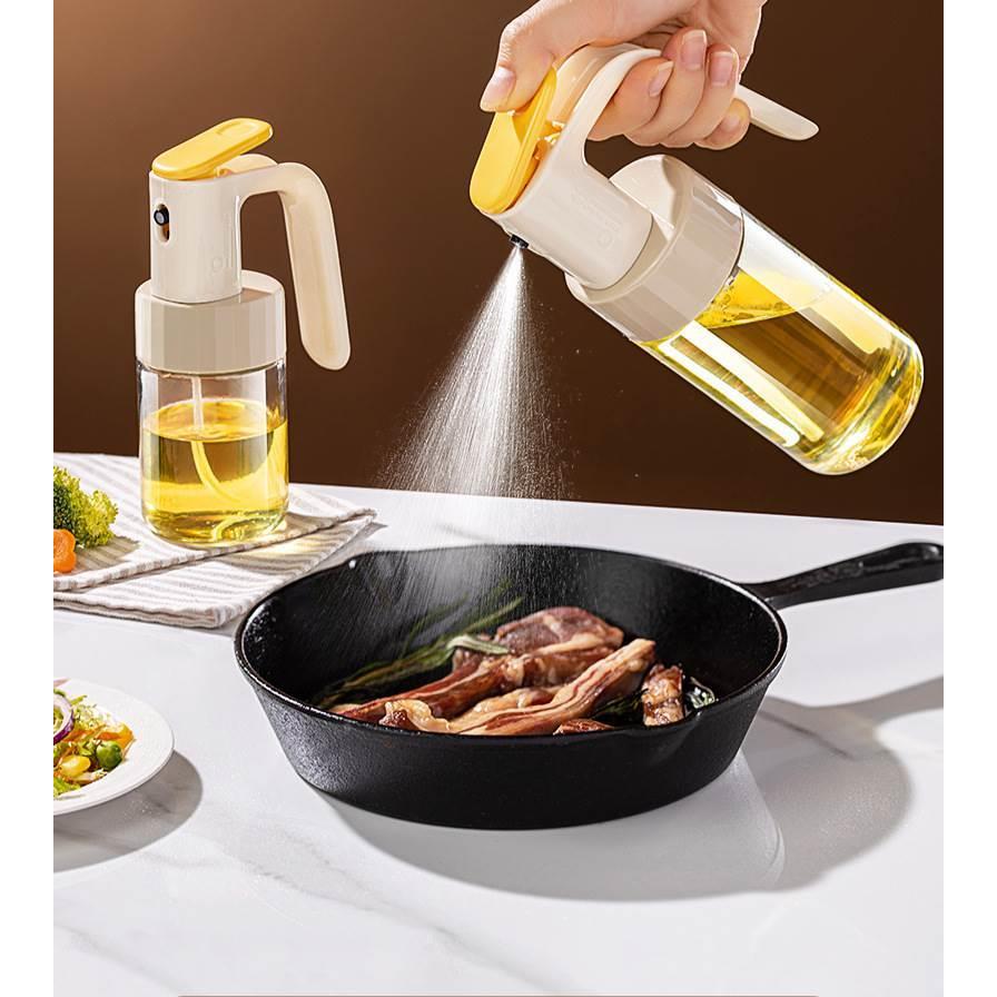 ​180ML/250ML ขวดสเปรย์น้ำมัน(พร้อมหัวฉีดสเปรย์)ขวดสเปรย์แก้วใส่น้ำมัน ขวดแก้วใส่น้ำมัน และเครื่องปรุง - รูปที่ 2