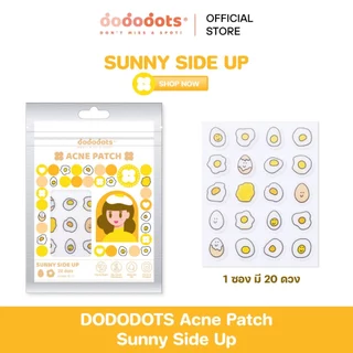 [x2คละลาย]DODODOTS Acne Patch x2 Mixed patterns แผ่นแปะสิวไฮโดรคอลลอยด์ลายการ์ตูน x2 คละลาย