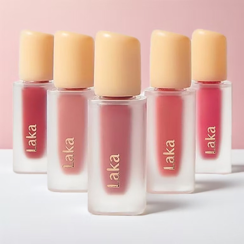 Laka Fruity Glam Tint 4.5g ลิปทินต์ฉ่ำวาว เบอร์ 102 ลิปสีน้องจิน