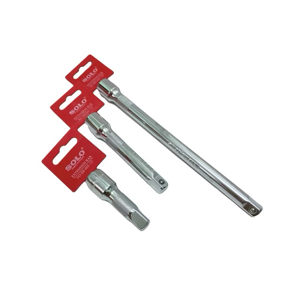 ข้อต่อบล็อก SOLO No.EB-403, EB-405, EB-410 ขนาด1/2" (4หุน) (ด้ามต่อบล็อค, ข้อต่อลูกบล็อก, ด้ามต่อบล็