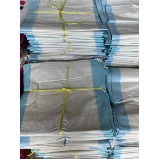 กระสอบนิ่ม 30 กิโลแพ็คละ 100 ใบ (ใหม่)มือ1(ฟ้า) ขนาด 20x36