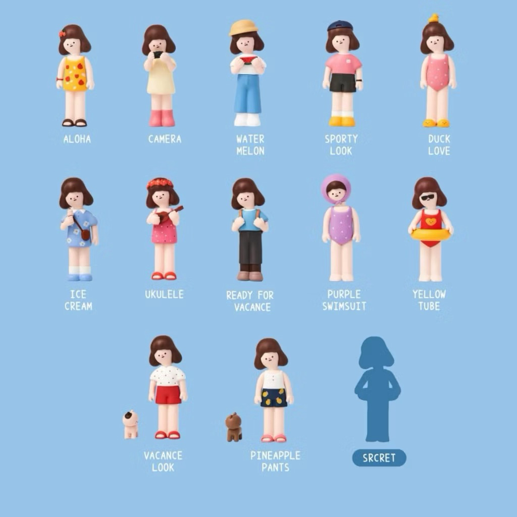 [แกะตัว/ไม่ตำหนิ] โมเดล KWONI - Vacance Holiday