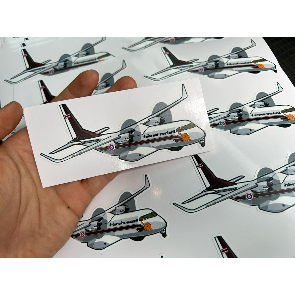 สติ๊กเกอร์เครื่องบินคาซ่า CN-235