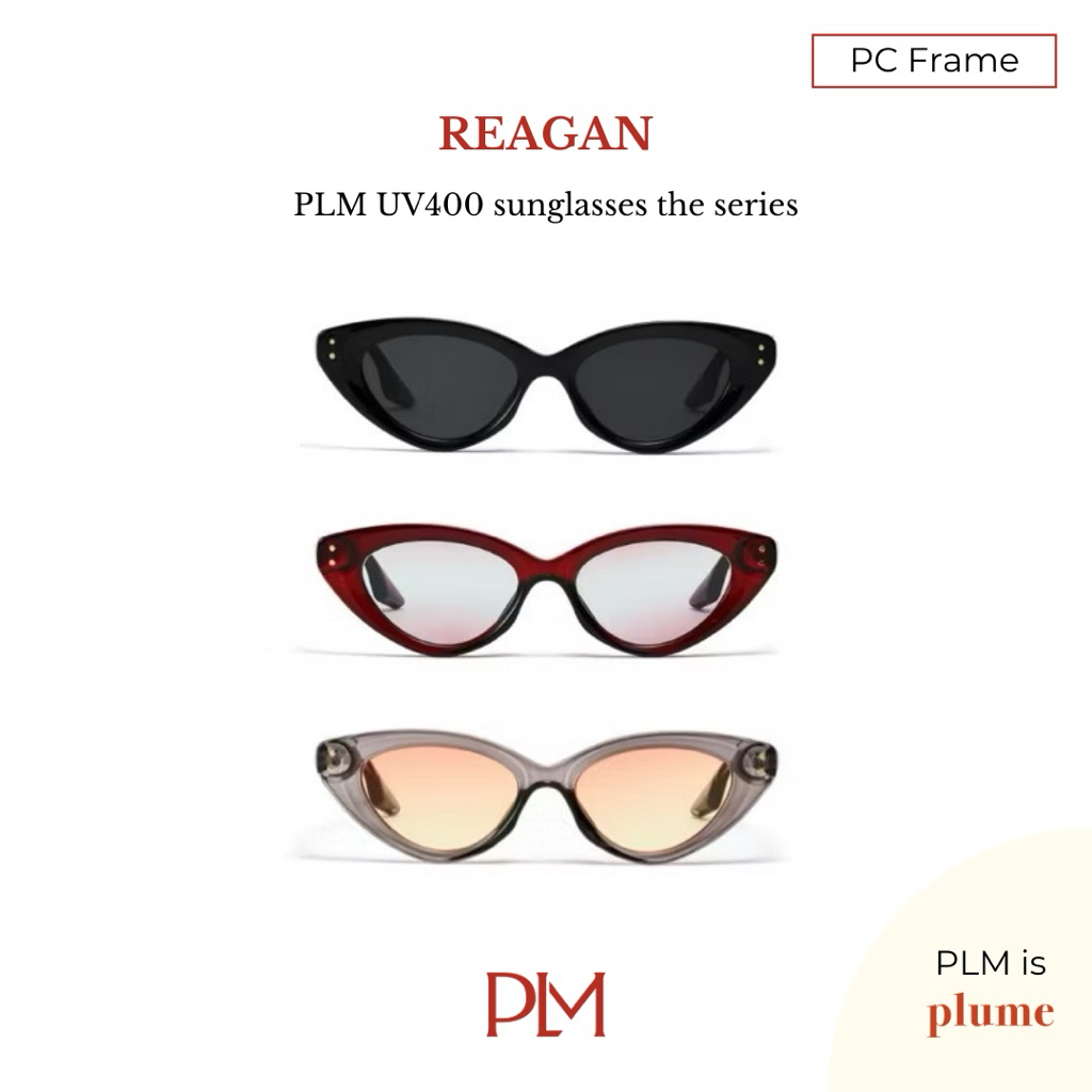 plume.bkk แว่นกันแดดรุ่น 'Reagan’ Sunglasses