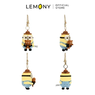 LEMONY พวงกุญแจตุ๊กตามินเนี่ยน ซีรีส์ Gentleman Universal Minions Collection