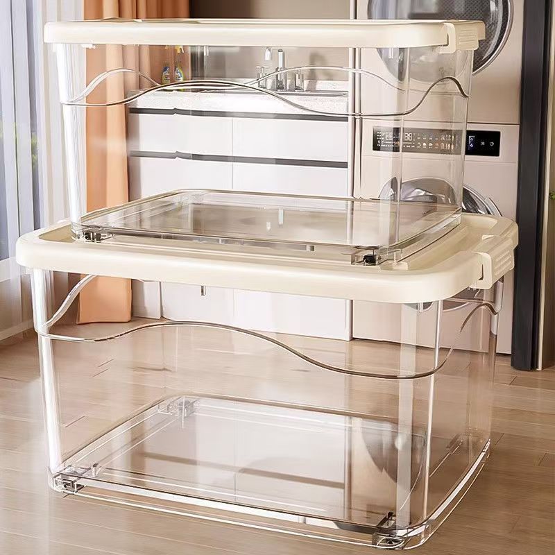 MULI กล่องเก็บของ 70-410 ลิตร มีล้อ กล่องเก็บของพลาสติก ลังพลาสติก กล่องพลาสติก