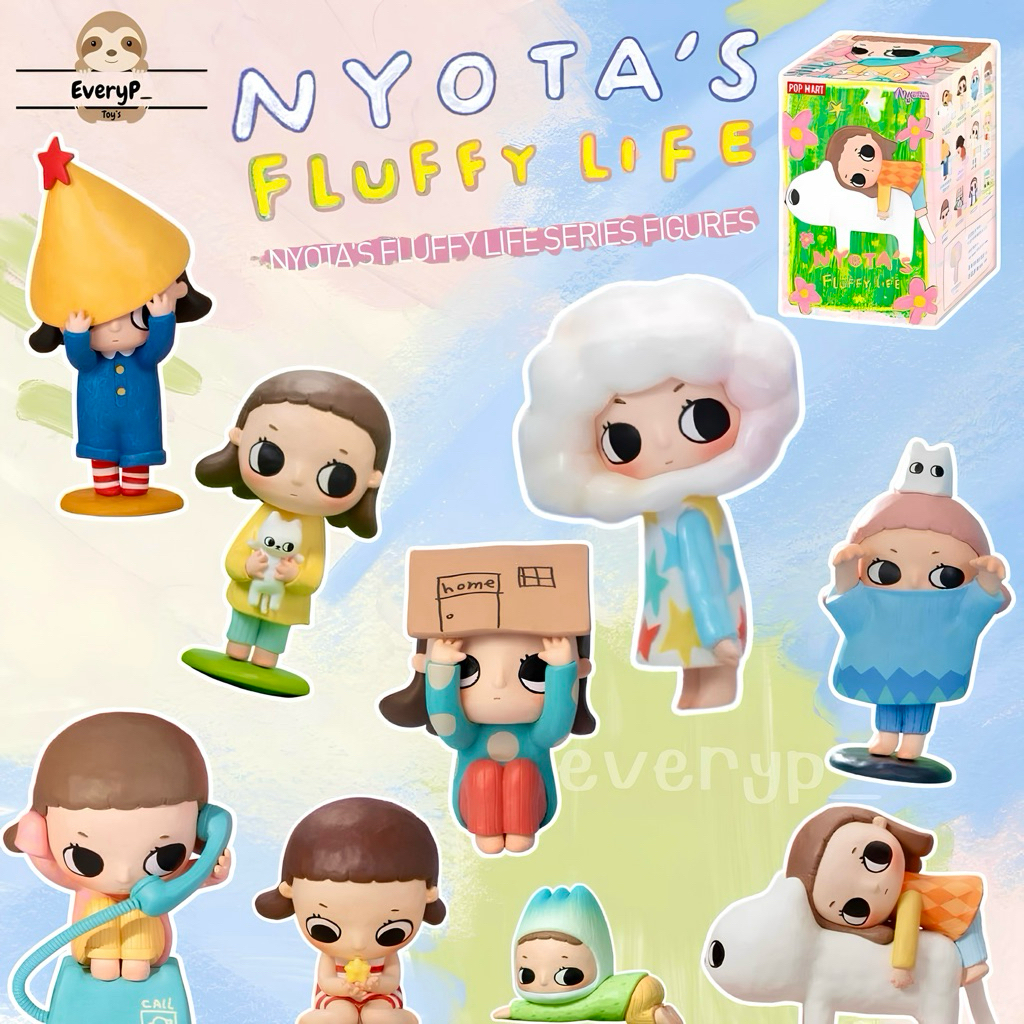 (ส่งด่วน) กล่องสุ่ม/เลือกตัว ☎️ Nyota's Fluffy Life Series Figures เนียวตะ V1