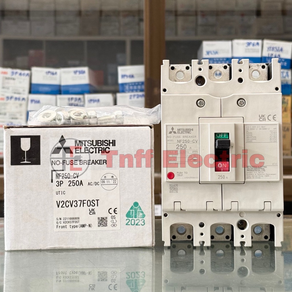 Mitsubishi NF250-CV 3P (150A, 200A, 250A) เซอร์กิต เบรกเกอร์ 3 สาย