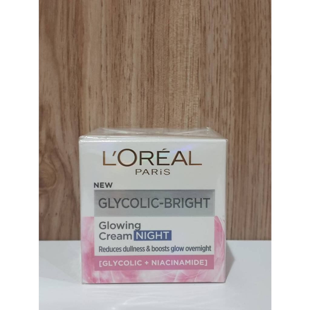 ลอรีอัล ปารีส LOREAL Paris Glycolic Bright Glowing Cream Day SPF30 / Night (50ml) ราคา ถูกที่สุด ดีลบีเคเค แกลเลอรีภาพที่ 3