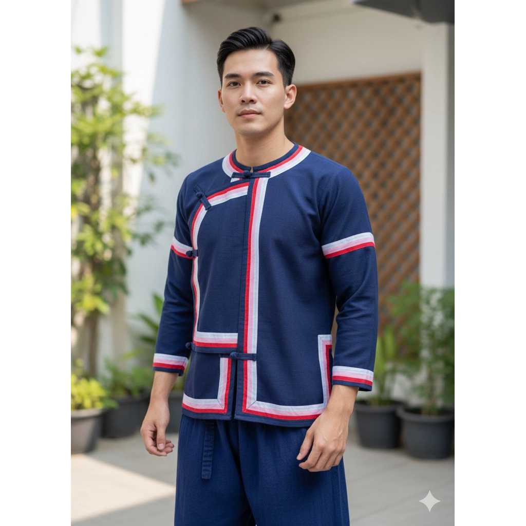 เท่ห์แบบมีสไตล์เสื้อไทลื้อ