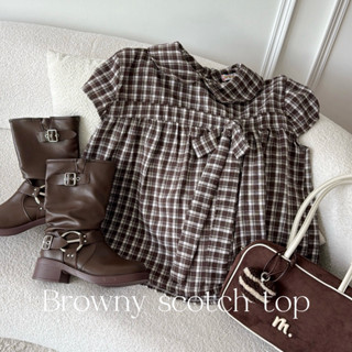 Browny scotch top🤎🍪”กดให้ไวให้ทันเสื้อที่สาวอวบต้องมีใส่แล้ว…