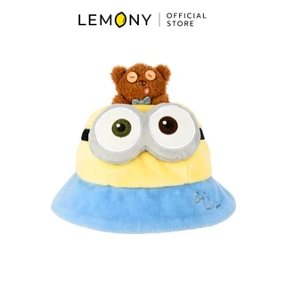 LEMONY หมวกบักเก็ตตุ๊กตามินเนี่ยน ซีรีส์ Gentleman Universal Minions Collection