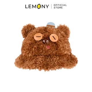 LEMONY หมวกบักเก็ตตุ๊กตามินเนี่ยน ซีรีส์ Gentleman Universal Minions Collection