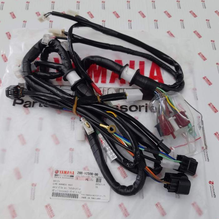 20BH259000 สายไฟชุด FINO รุ่นไมล์แยก รุ่นคาบูเรเตอร์ 2010-2013 แท้ YAMAHA WIRE HARNESS ASSY 20B-H2590-00