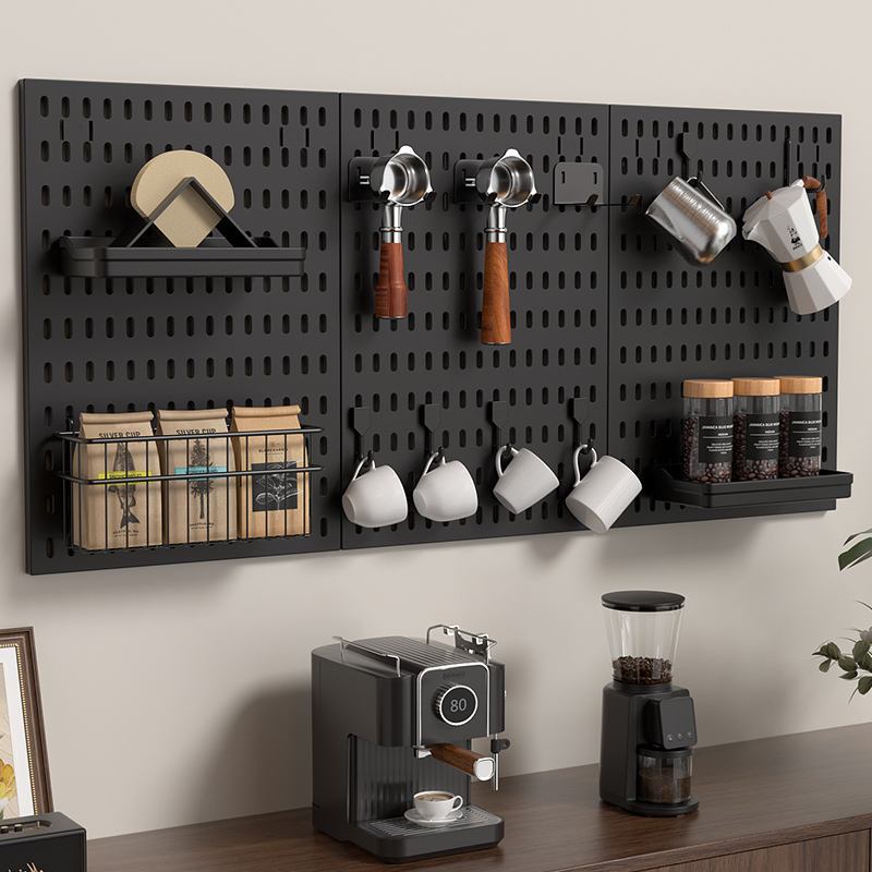 Pegboard ขาตั้งกระดานปักหมุด แผ่นวางของติดผนัง แบบติดผนัง อเนกประสงค์ DIY