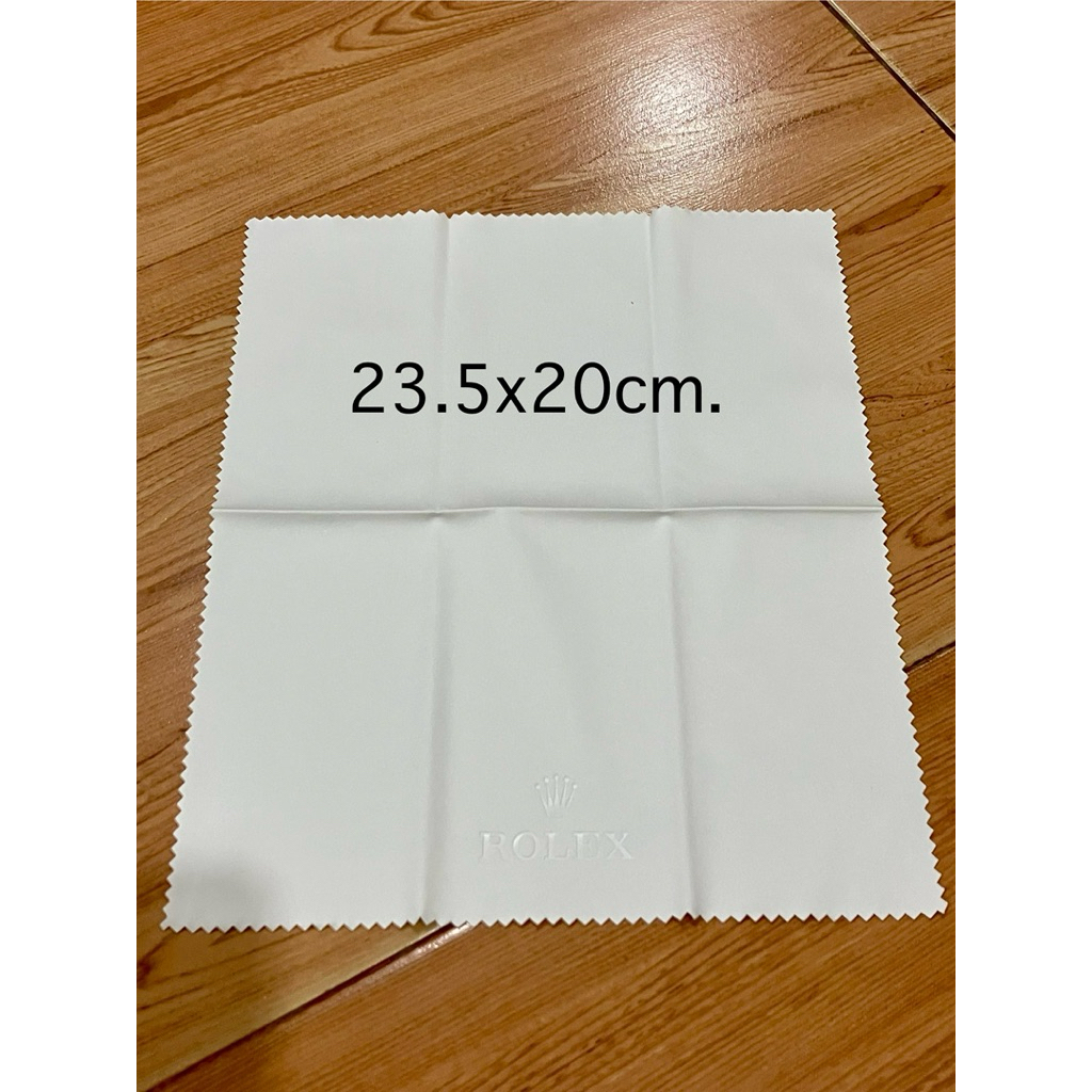 พร้อมส่ง‼️Rolex ผ้าเช็ดนาฬิกา 23.5x20cm.