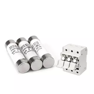 ลูกฟิวส์ ฟิวส์กระบอก ฐานฟิวส์ AC BASE FUSE RT18-32X 10x38mm RO15 1A - 32A