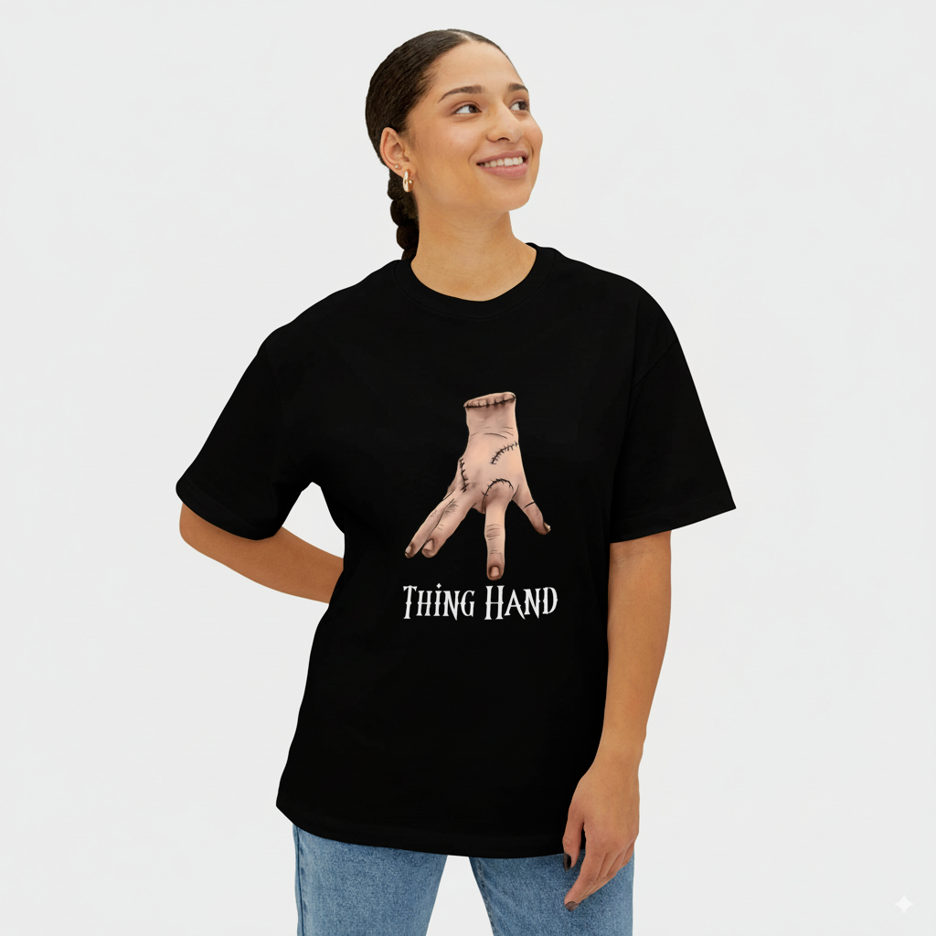 Thing Hand Wednesday Classic T-Shirt – Gothic Icon Style