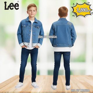 LEE KIDS แท้  เสื้อแจ๊คเก็ต  ทรง OVERSIZE   เด็กผู้ชาย รุ่น …