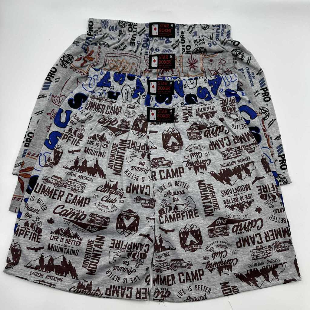 กางเกงบ็อกเซอร์ กางเกงขาสั้นผู้ชาย มีไซด์ M F XL 2XL