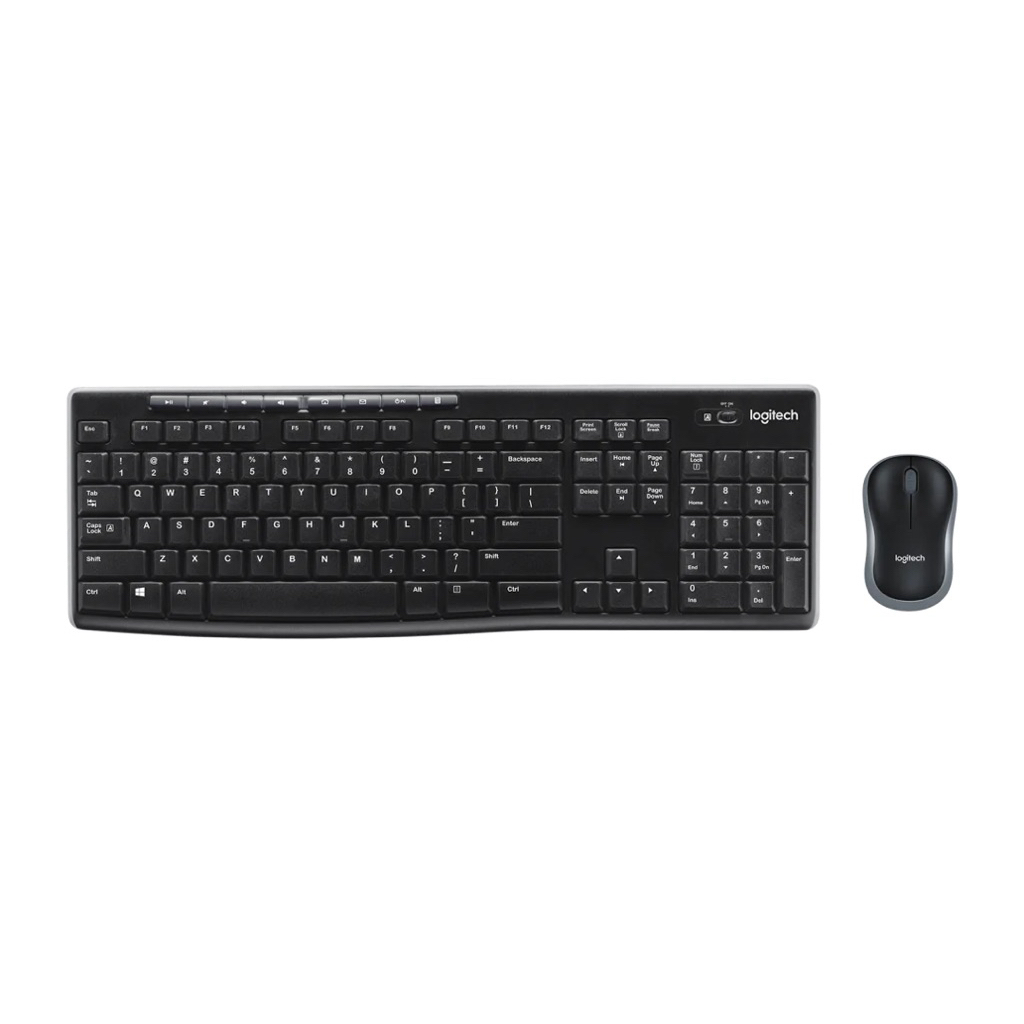 COMBO WIRELESS MULTI LOGITECH (MK270R) BLACK