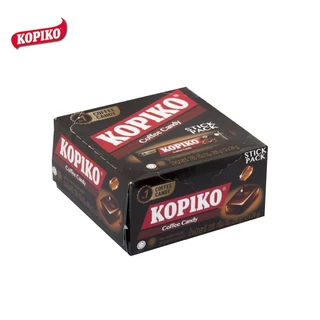[แพ็ค 6 กล่อง] Kopiko Coffee Stick โกปิโก้ ลูกอมกาแฟ แท่ง 24 กรัม (1 กล่อง มี 12 แท่ง)