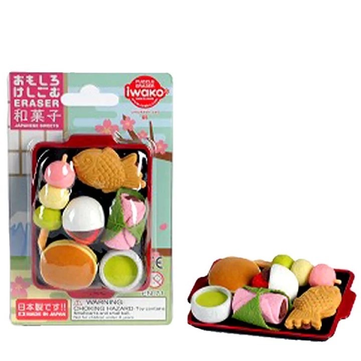 Iwako Eraser　 ยางลบตลกๆ ขนมญี่ปุ่น　ER-BRI009