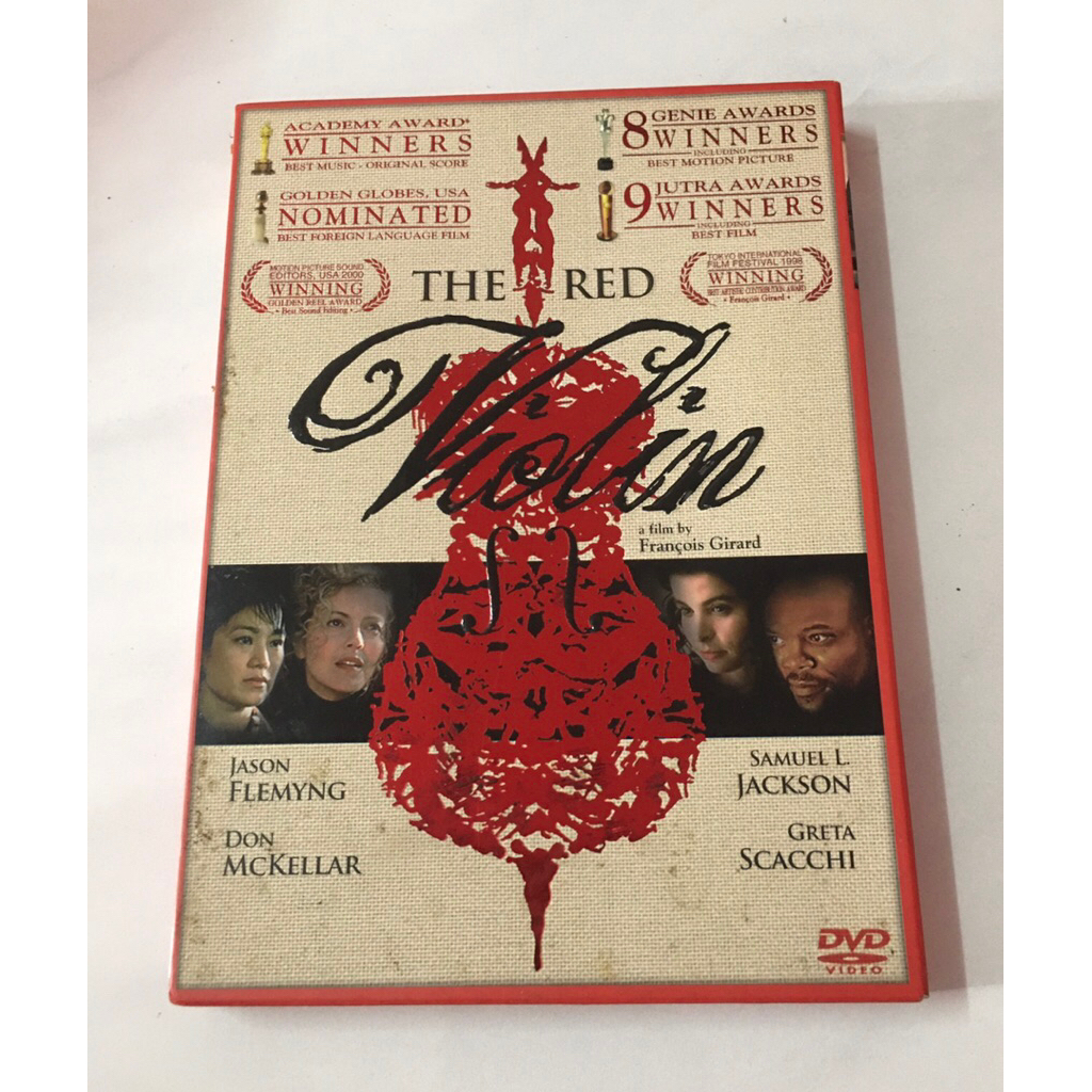 The Red violin ไวโอลินเลือด 300 ปี dvd master แท้