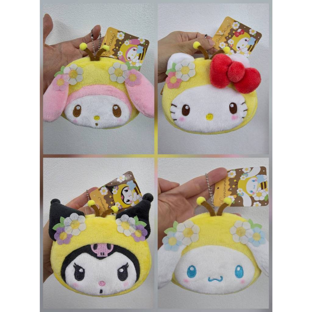 พวงตุ๊กตากระเป๋า คอลผึ้งน้อย ของแท้  JP สุดน่ารัก พร้อมส่งในไทย