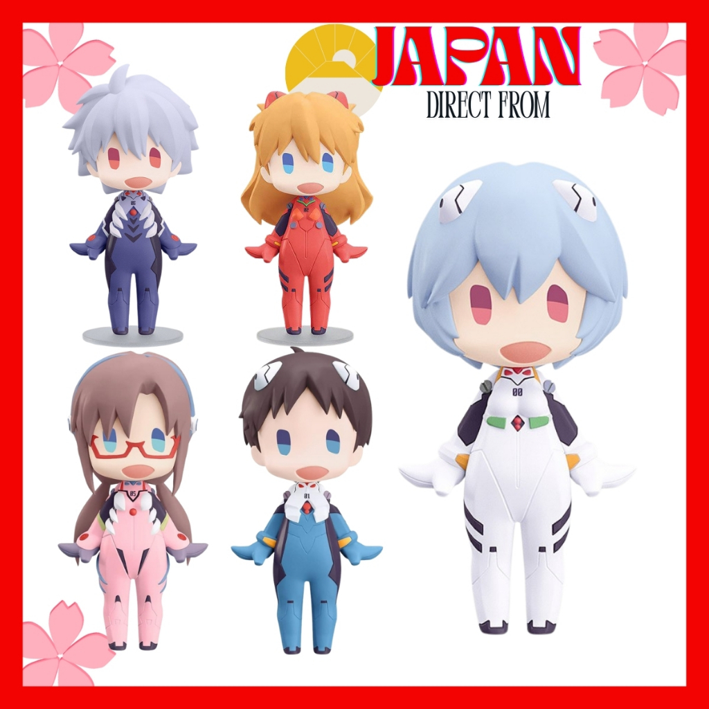 【Direct from Japan】 HELLO! GOOD SMILE Evangelion Figure Collectible Anime Character Model Toy Gift
