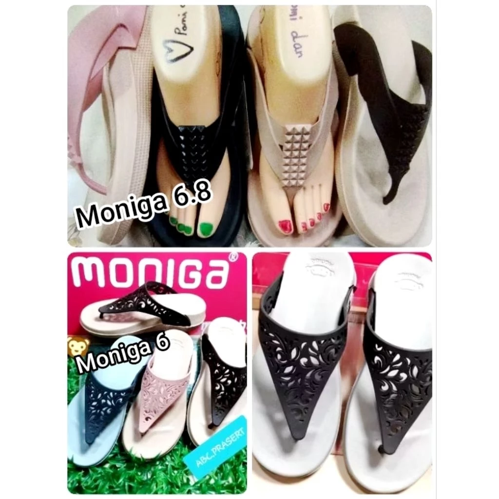 รองเท้า MONOBO-moniga 6 สนสูง1.8"เสริมบุคลิกสง่า,ทน,เกาะพื้นได้ดี